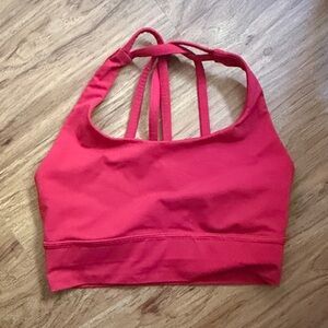 lululemon athletica Red Sports Bra
